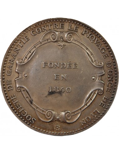 PIQUAGE D'ONCE DE LYON - MEDAILLE ARGENT