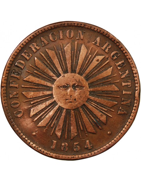 ARGENTINE - 4 CENTAVOS 1854