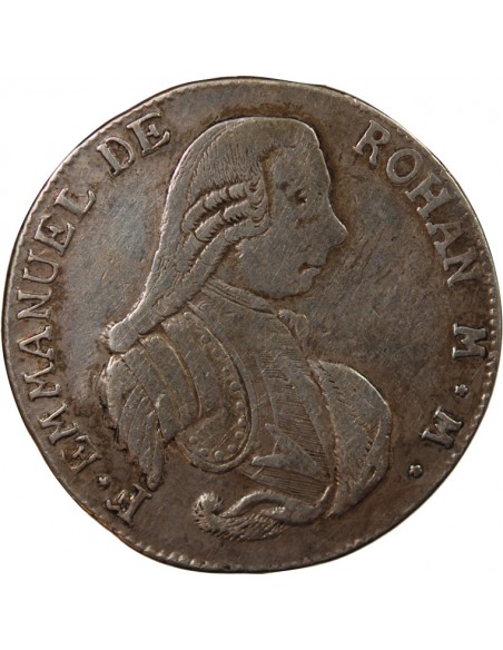 MALTE, EMMANUEL DE ROHAN - 15 TARI ARGENT 1779