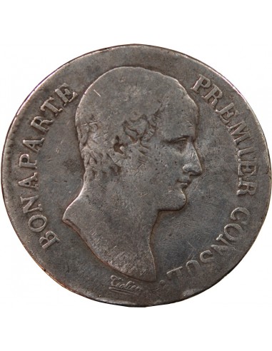 BONAPARTE Ier CONSUL﻿ - 5 FRANCS ARGENT AN XI MARSEILLE