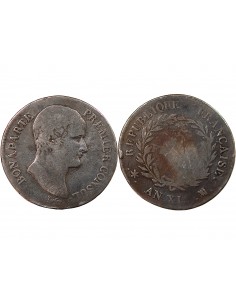 BONAPARTE Ier CONSUL﻿ - 5 FRANCS ARGENT AN XI MARSEILLE 2