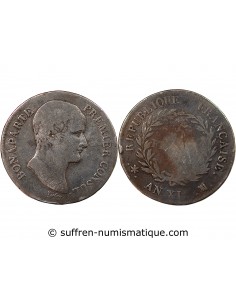 BONAPARTE Ier CONSUL﻿ - 5 FRANCS ARGENT AN XI MARSEILLE