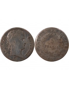 NAPOLEON Ier - 5 FRANCS 1811 A PARIS 2