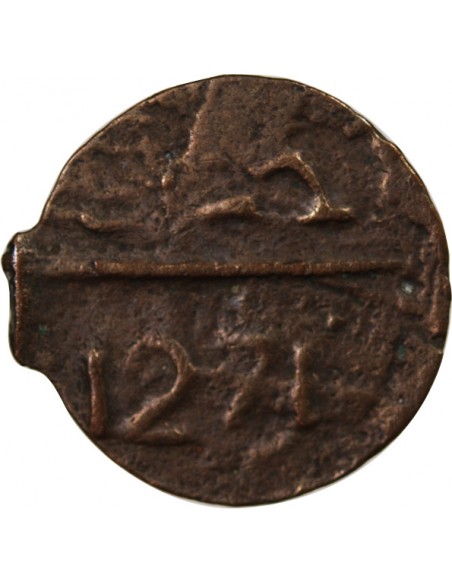 MAROC, ABDERRAHMANE - 2 FALUS 1271 (1855)