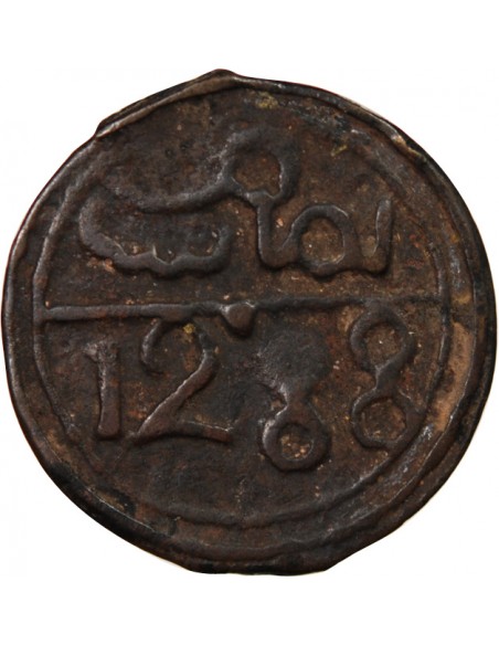 MAROC, MOHAMMED IV - 4 FALUS 1288 (1871)