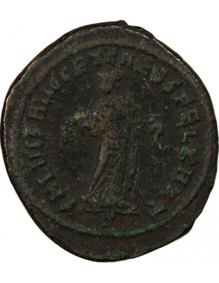 Rome Empire Constance Ier Chlore 1 follis Cuivre 300-304 Carthage
