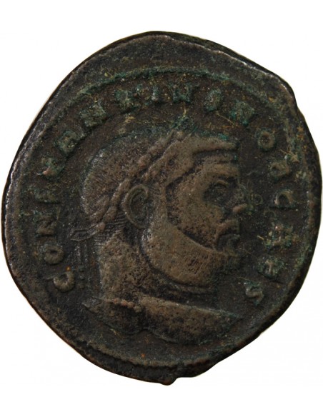 Rome Empire Constance Ier Chlore Follis Cuivre 300-304 Carthage