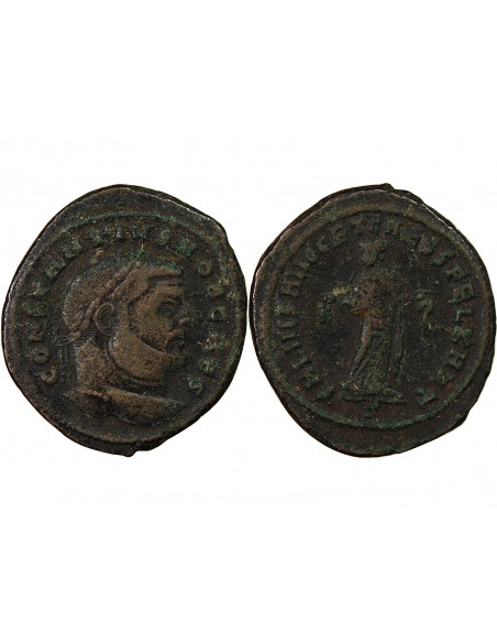 Rome Empire Constance Ier Chlore Follis Cuivre 300-304 Carthage