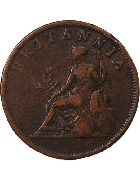 GRÈCE, ILES IONIENNES, GEORGES III - 1 OBOL 1819