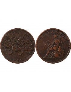 GRÈCE, ILES IONIENNES, GEORGES III - 1 OBOL 1819 2