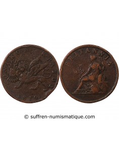 GRÈCE, ILES IONIENNES, GEORGES III - 1 OBOL 1819