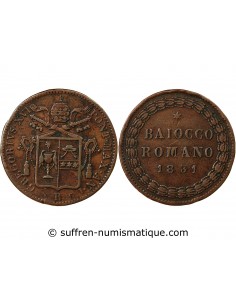 VATICAN, GREGOIRE XVI - BAIOCCO 1831 ROME