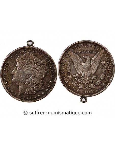 USA - MORGAN DOLLAR ARGENT 1903 PHILADELPHIE