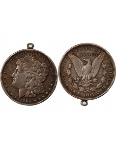 USA - MORGAN DOLLAR ARGENT 1903 PHILADELPHIE 2