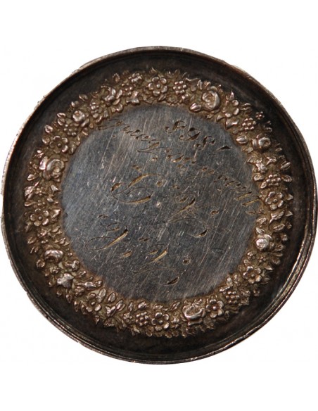 MARIAGE - MEDAILLE ARGENT inscrite en 1868