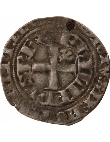 PHILIPPE VI DE VALOIS - GROS A LA FLEUR DE LYS 1328 / 1350