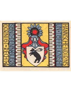 ALLEMAGNE, CARLOW - 50 PFENNIG 1921