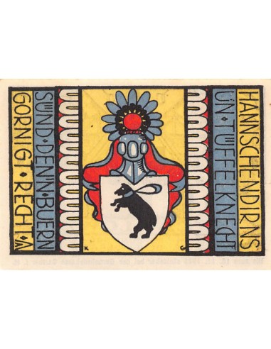 ALLEMAGNE, CARLOW - 50 PFENNIG 1921