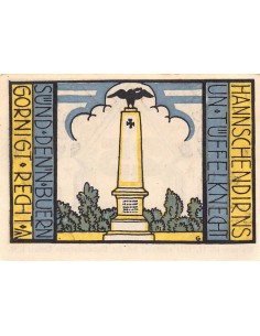 ALLEMAGNE, CARLOW - 25 PFENNIG 1921