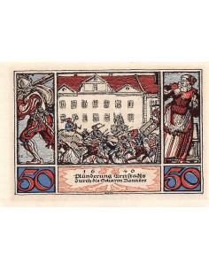 ALLEMAGNE, ARNSTADT - 50 PFENNIG 1921