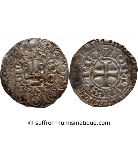 JEAN II LE BON﻿ - GROS AU TOURNOIS DU LANGUEDOC 1350 / 1364