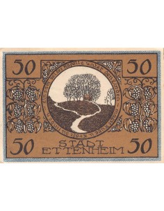ALLEMAGNE, ETTENHEIM - 50 PFENNIG 1922