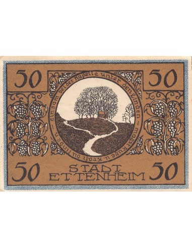 ALLEMAGNE, ETTENHEIM - 50 PFENNIG 1922