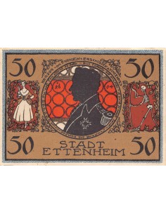 ALLEMAGNE, ETTENHEIM - 50 PFENNIG 1922 2
