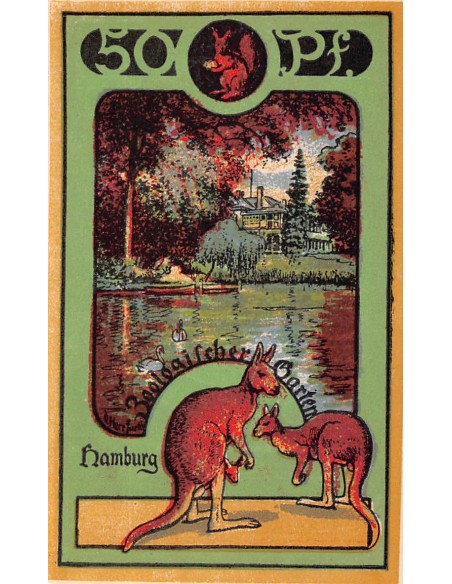 ALLEMAGNE, HAMBOURG - 50 PFENNIG 1922