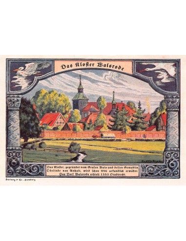 ALLEMAGNE, WALSRODE - 1 MARK 1922