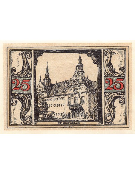 ALLEMAGNE, ARNSTADT - 25 PFENNIG 1921