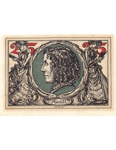 ALLEMAGNE, ARNSTADT - 25 PFENNIG 1921