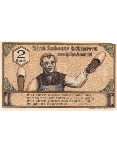 ALLEMAGNE, LABES - 2 MARK 1921 2