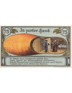 ALLEMAGNE, LABES - 75 PFENNIG 1921 2