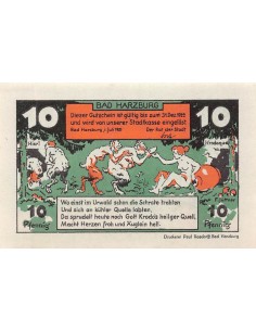 ALLEMAGNE, BAD HARZBURG - 10 PFENNIG 1921 2