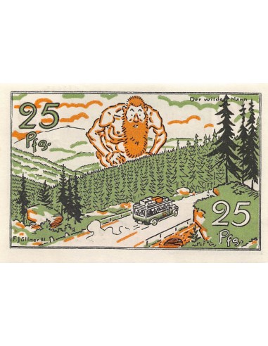 ALLEMAGNE, BRAUNSCHWEIG - 25 PFENNIG 1921