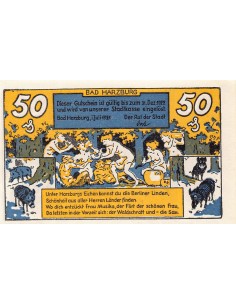 ALLEMAGNE, BAD HARZBURG - 50 PFENNIG 1921 2