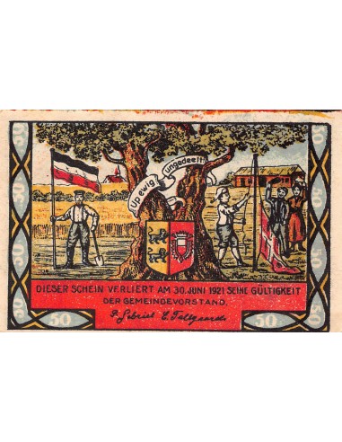 ALLEMAGNE, STEINFELD - 50 PFENNIG 1921