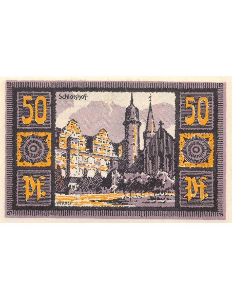 ALLEMAGNE, MERSEBURG - 50 PFENNIG 1921