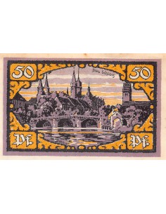 ALLEMAGNE, MERSEBURG - 50 PFENNIG 1921
