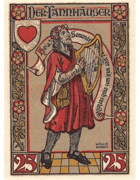 ALLEMAGNE, EISENACH - 25 PFENNIG 1922