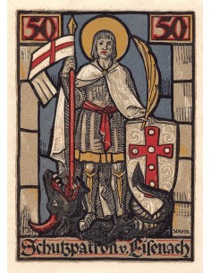 ALLEMAGNE, EISENACH - 50 PFENNIG 1922 2