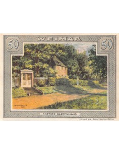 ALLEMAGNE, WEIMAR - 50 PFENNIG 1921