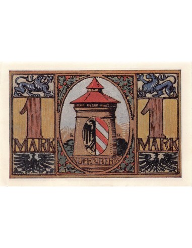 ALLEMAGNE, NÜRNBERG - 1 MARK 1921