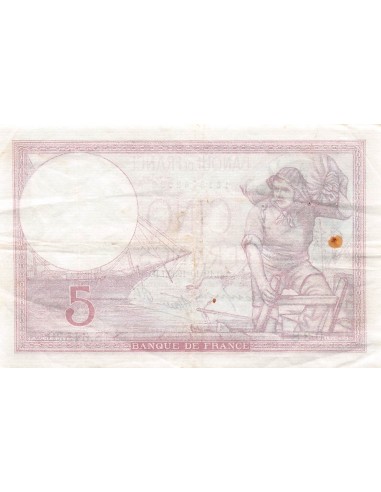FRANCE - 5 FRANCS VIOLET 19/10/1939 SERIE S.64530