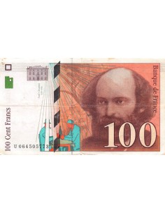 FRANCE, CEZANNE - 100 FRANCS 1998 2