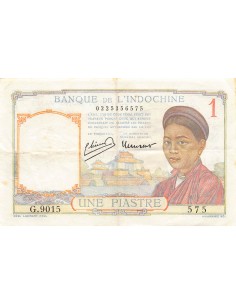 INDOCHINE - 1 PIASTRE 1949