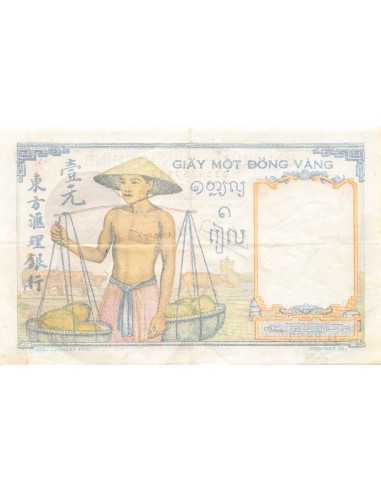 INDOCHINE - 1 PIASTRE 1949