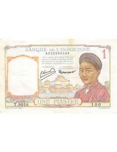 INDOCHINE - 1 PIASTRE 1949 2