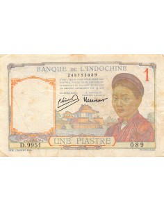 INDOCHINE - 1 PIASTRE 1949